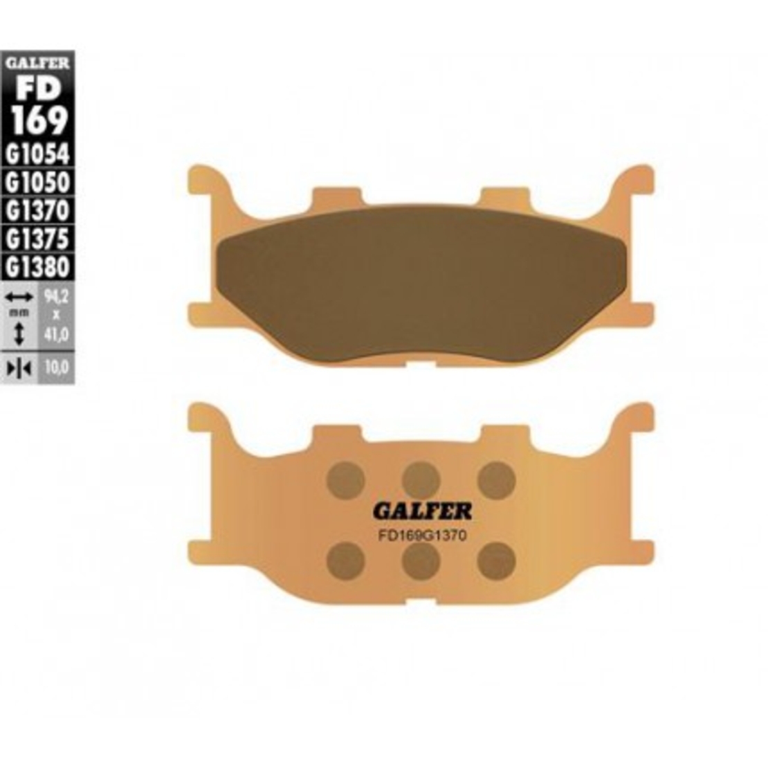 Предни мото накладки Galfer SINTERED COMPOUND FD169G1370