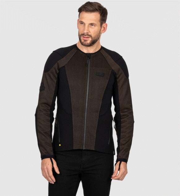 Лятно яке за мотор KNOX URBANE PRO® MK3 BROWN