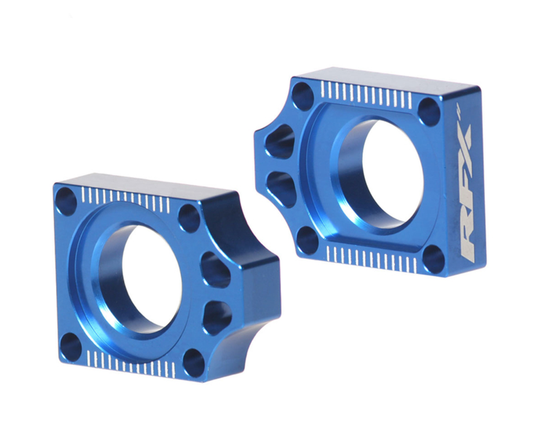 Блок втулка за задна ос RFX Pro Rear Axle Adjuster Blocks - Blue YZ 125/250