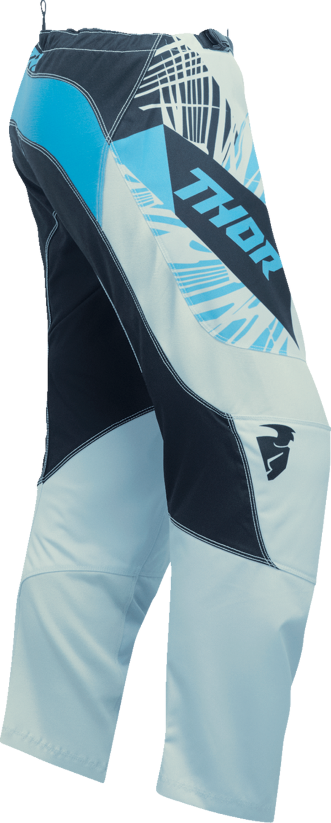 Дамски мотокрос брич THOR WOMEN'S SECTOR SPLIT LIGHT BLUE