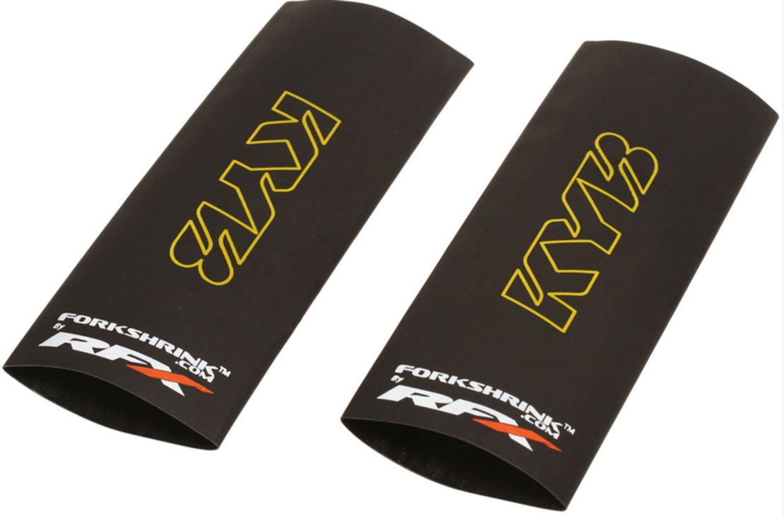 Предпазител за вилка RFX Race Series KYB Logo - Yellow