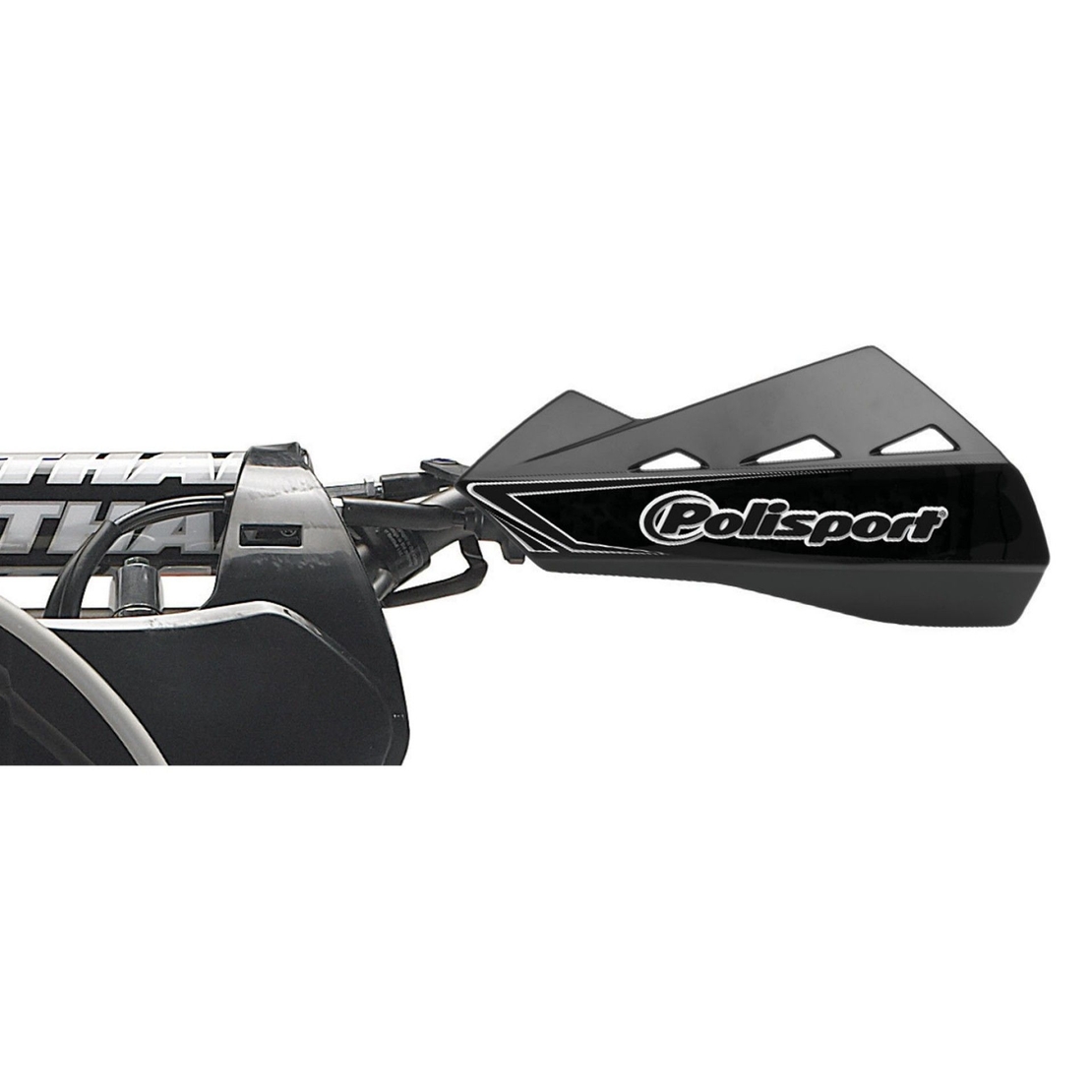 Предпазител за кормило POLISPORT QWEST UNIVERSAL BLACK  - PLASTIC