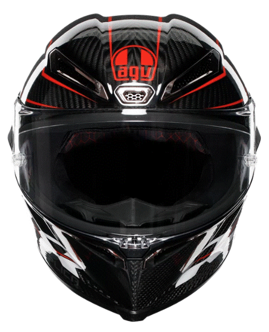 КАСКА AGV PISTA GP RR PERFORMANTE CARBON/RED