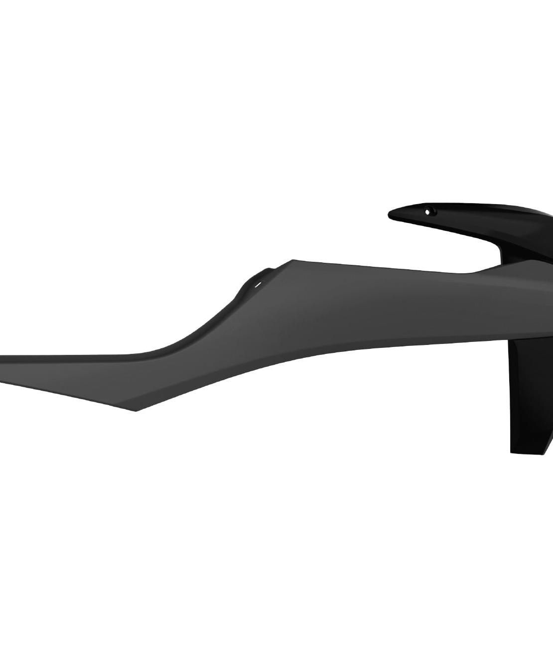 Пластмасови капаци за радиатор Polisport КТМ SX /SX-F - 2019-21 Black/Nardo Grey