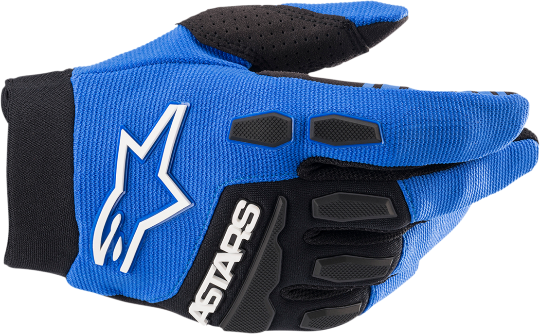 Детски мотокрос ръкавици ALPINESTARS Full Bore BLUE/BLACK