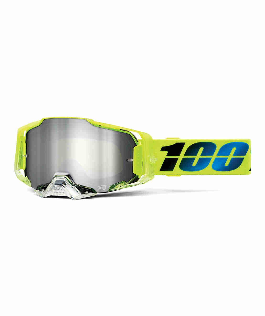 Мотокрос очила 100% ARMEGA KOROPI MIRROR SILVER FLASH