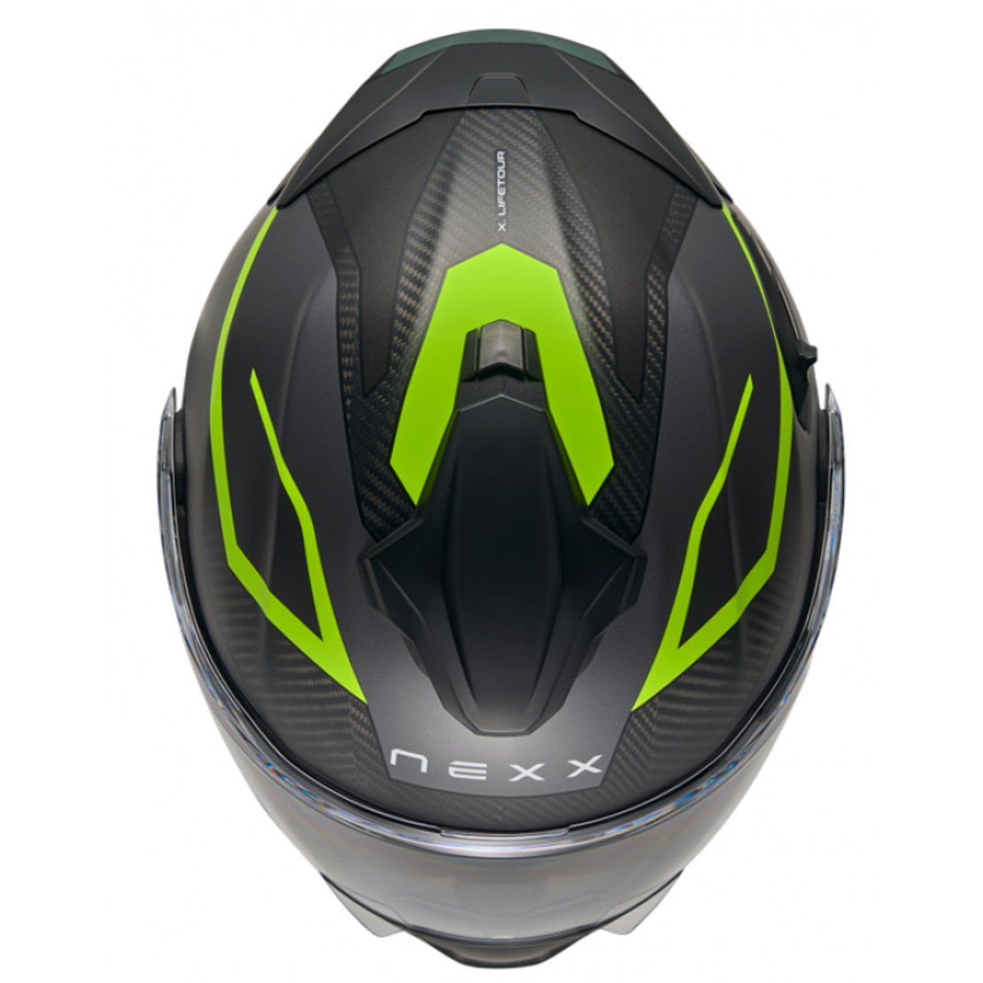 Каска NEXX X.LIFETOUR FLIP UP PRO MILE NEON GRAY
