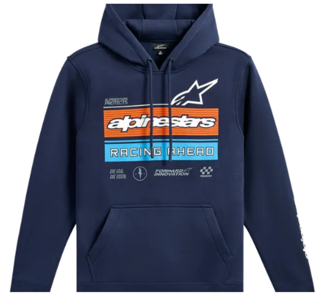Мото суитшърт ALPINESTARS HARKEN NAVY