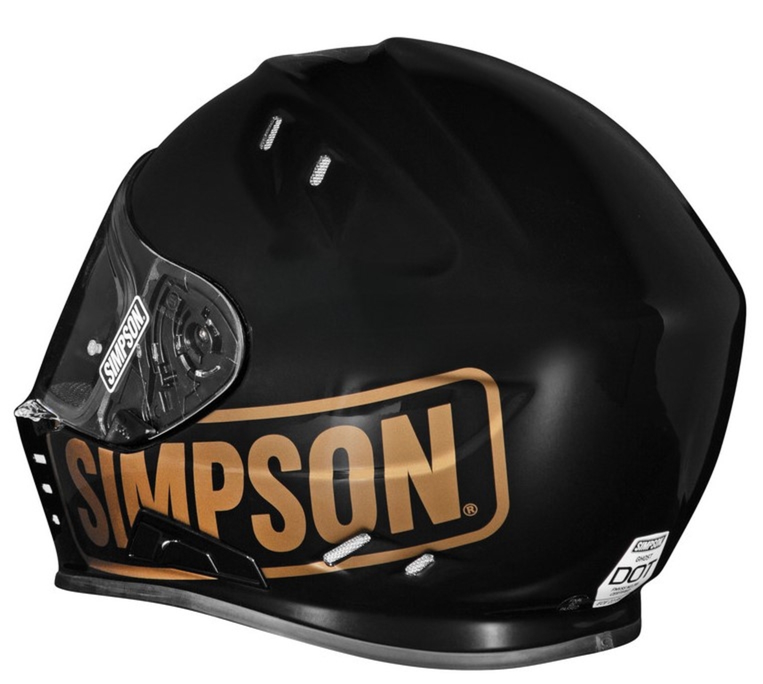Каска SIMPSON VENOM Logo ST BK