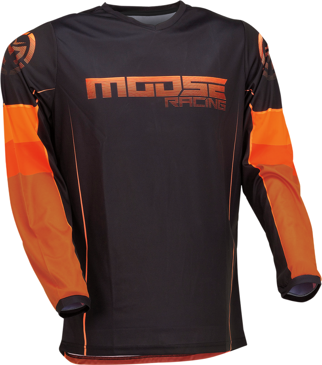 Мотокрос блуза MOOSE RACING QUALIFIER ORANGE/GRAY