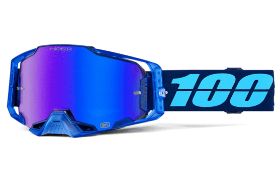 Мотокрос очила 100% ARMEGA HIPER COUPE MIRROR BLUE