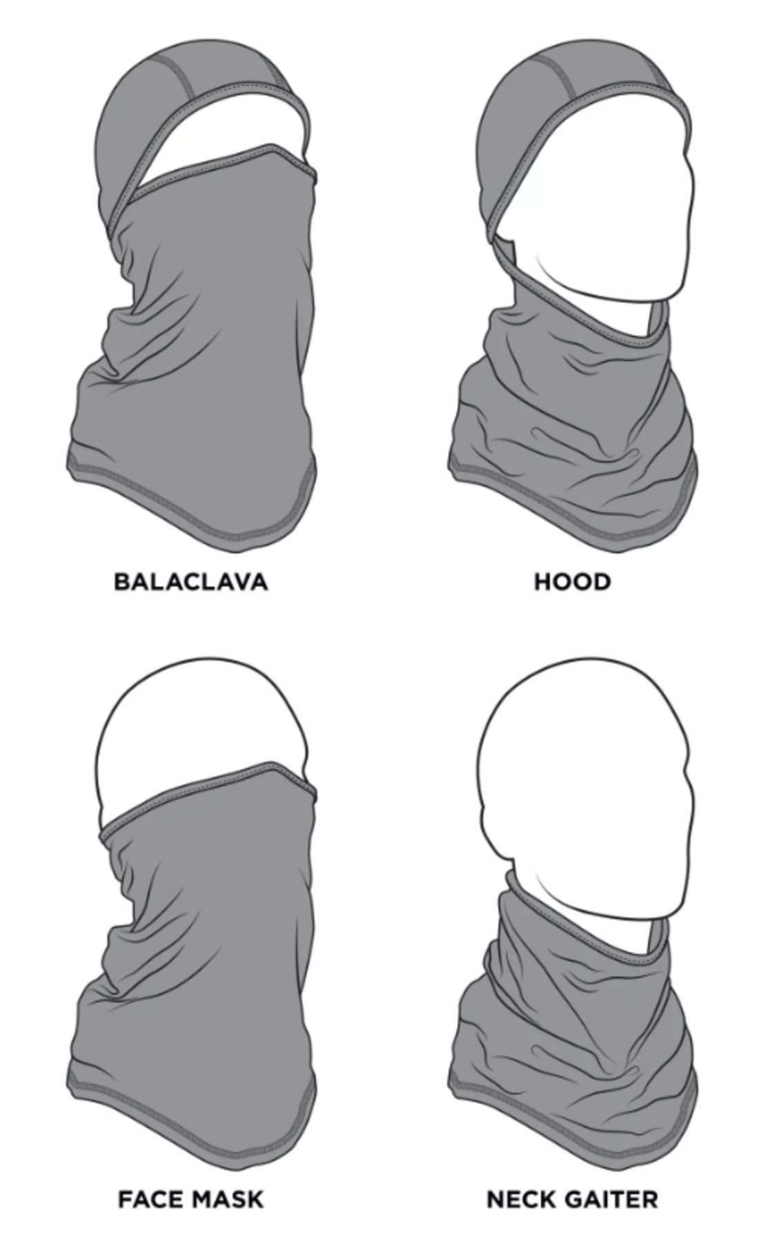 Боне ZANheadgear SPORTFLEX BK/WH SKL