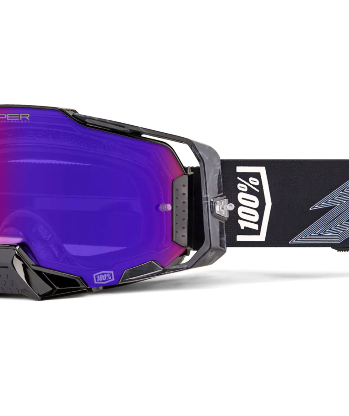 Мотокрос очила 100% ARMEGA HIPER CRENSHAW/PURPLE MIRROR
