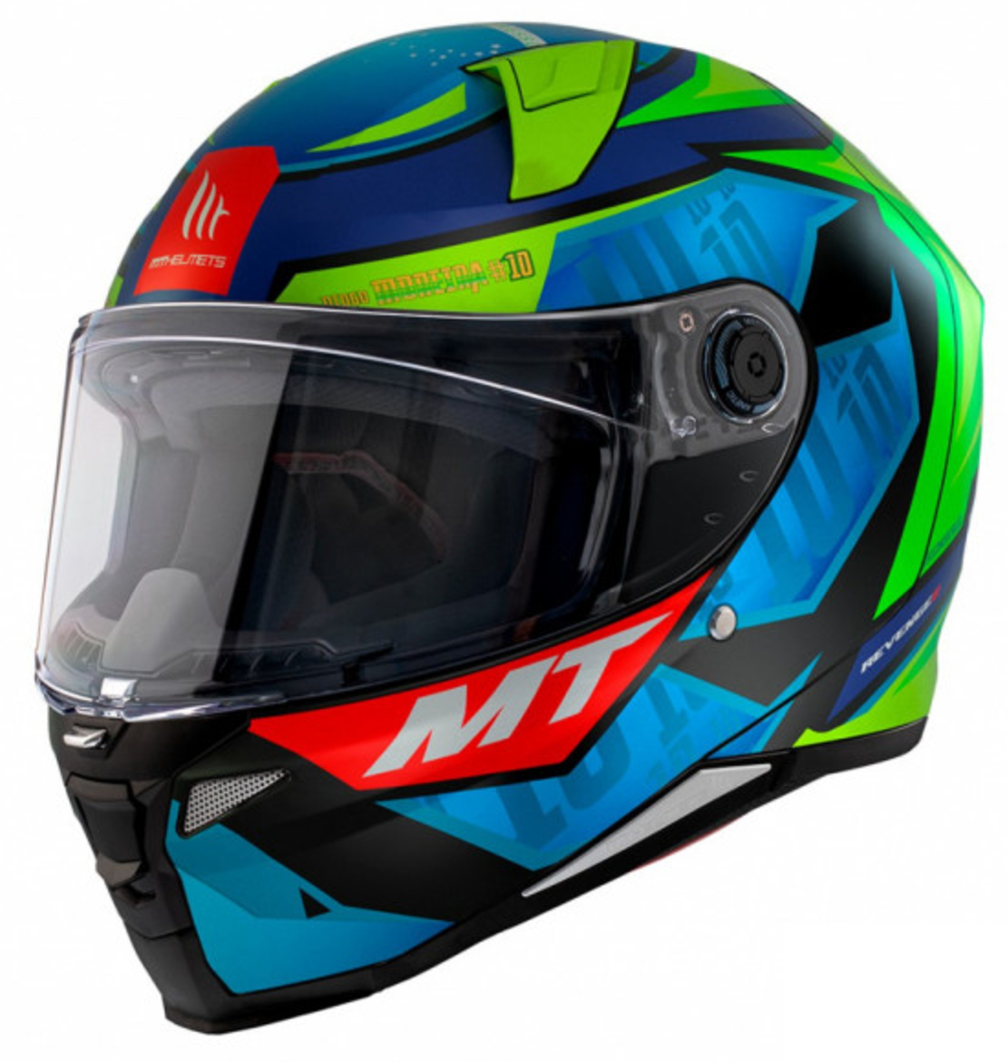 Каска MT REVENGE 2 S MOREIRA A7 MATT