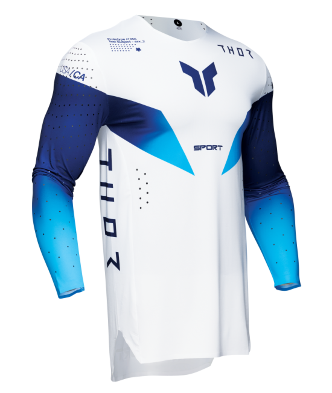 Мотокрос джърси THOR SPORTMODE STRIKE BLUE