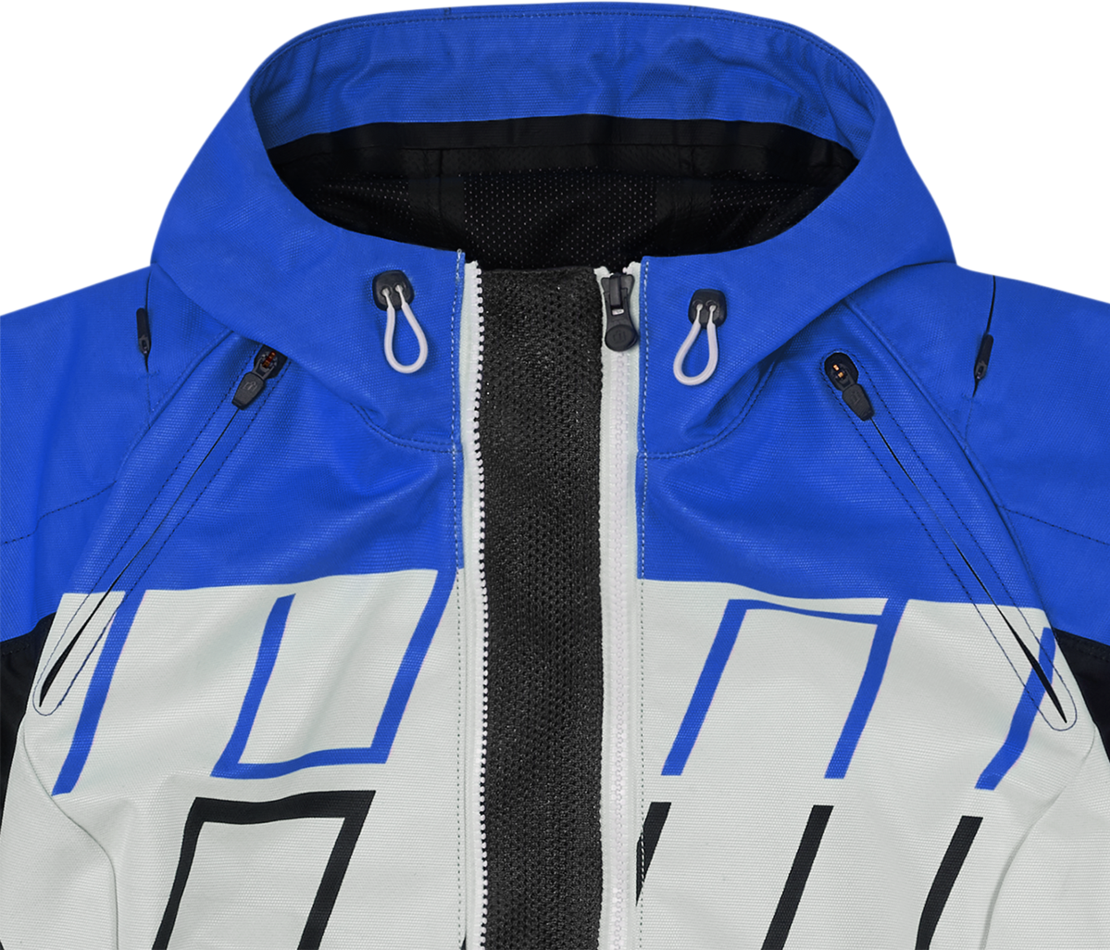 Текстилно мото яке ICON AIRFORM RETRO BLUE