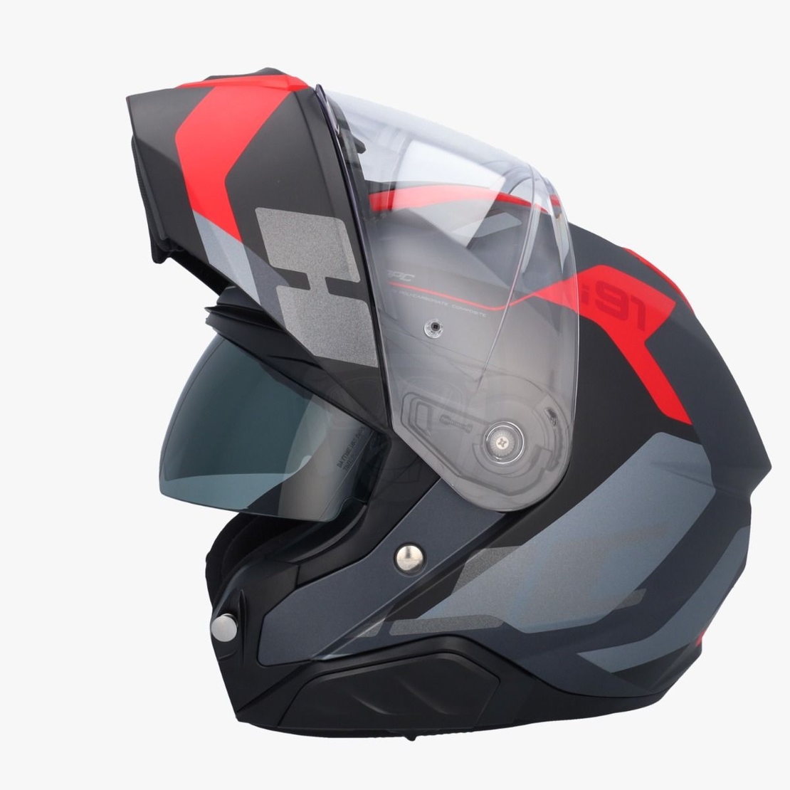 Модуларна HJC i91 CARST BLACK/RED