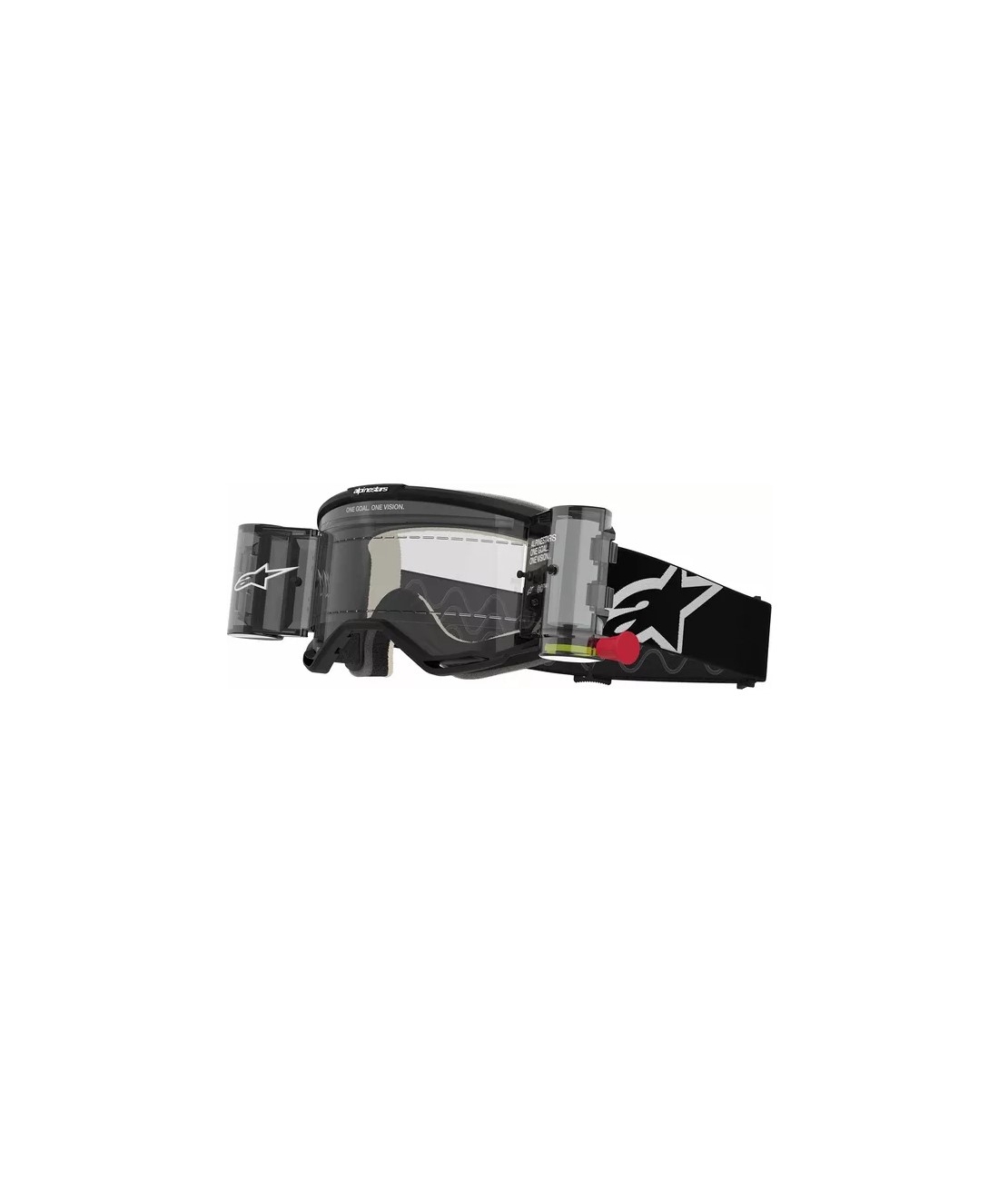 Мотокрос очила ALPINESTARS VISION 5 CORP BLK CLEAR ROLL-OFF