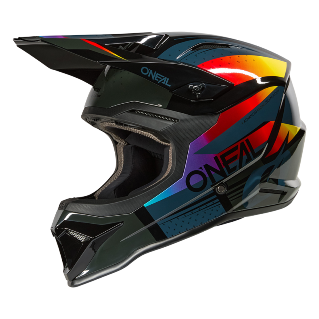 Каска O'NEAL 1SERIES RC BLACK/MULTI V.26