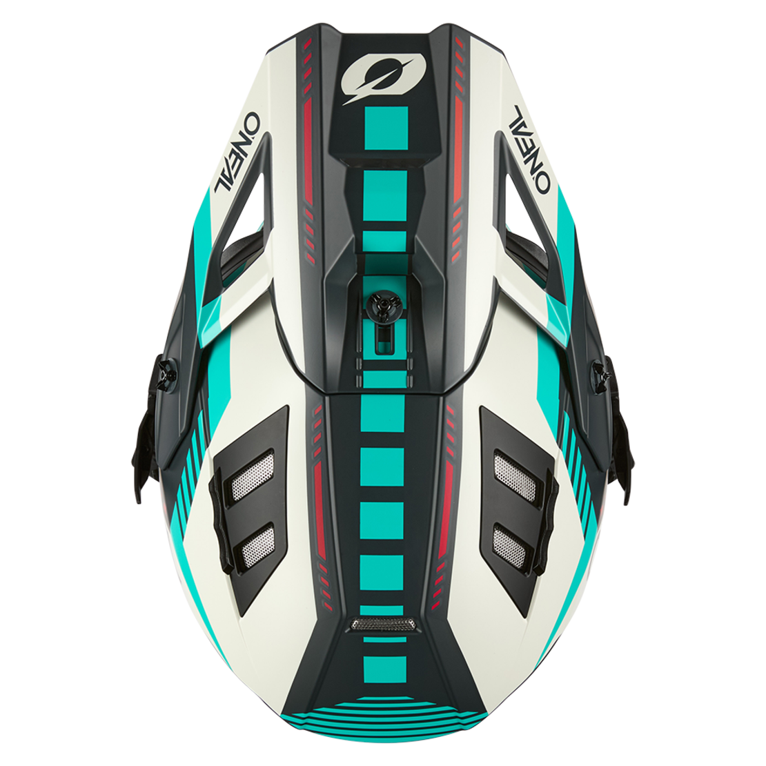 Ендуро каска O'NEAL EX-SRS QUIN GRAY/TEAL
