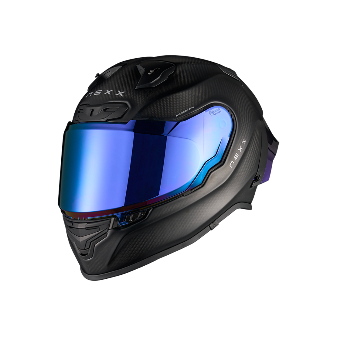 Каска NEXX X.R3R  ZERO PRO 2 CARBON BLUE MATT