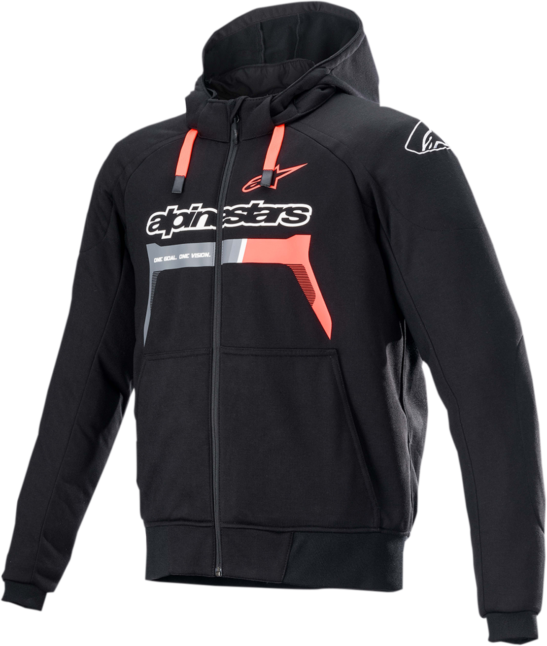 Мото суичър ALPINESTARS Chrome Sport BLACK/RED