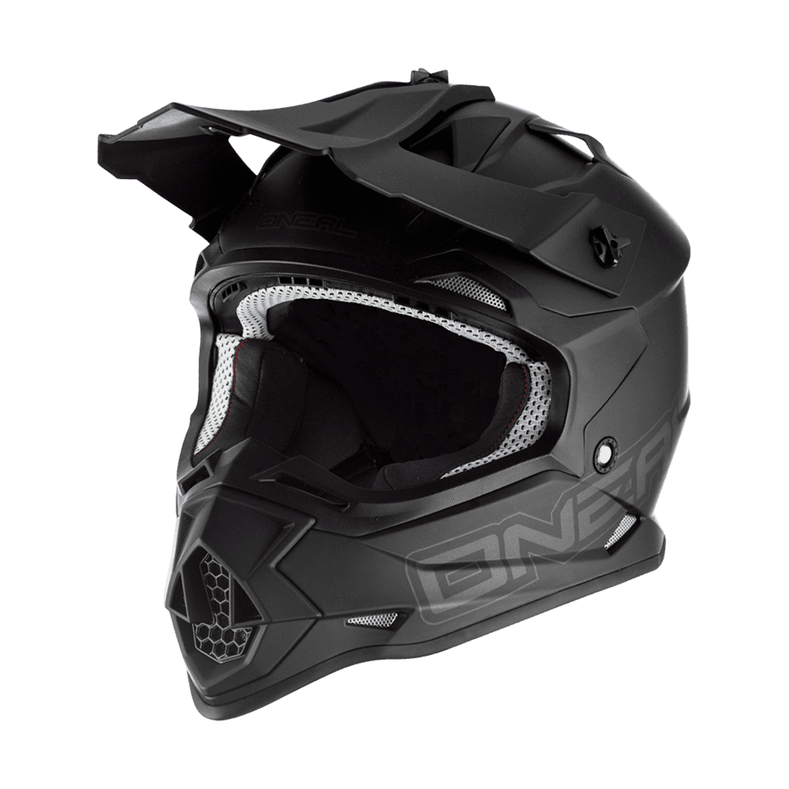 Мотокрос каска O'NEAL 2SERIES FLAT V.23 BLACK MATT