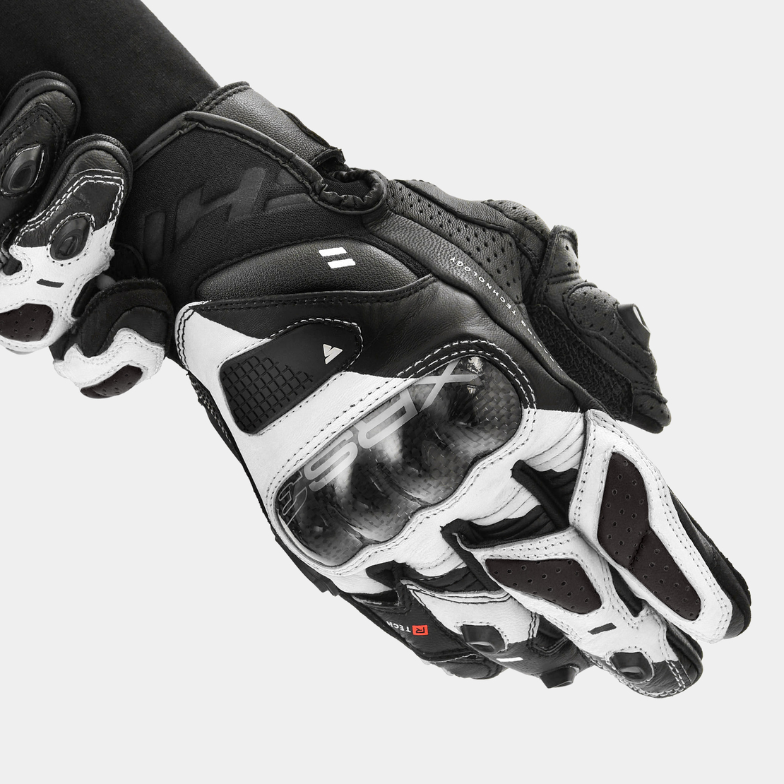 Мото ръкавици SHIMA XRS-3 BLACK/WHITE