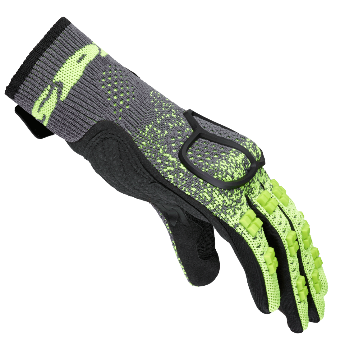 Текстилни мото ръкавици SPIDI CROSS KNIT YELLOW FLUO