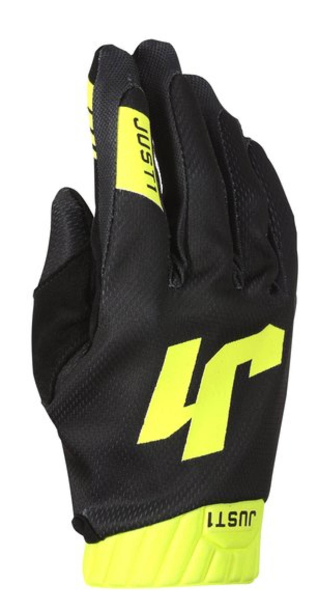 Мотокрос ръкавици Just1 J-Flex 2.0 Black/Yellow Fluo