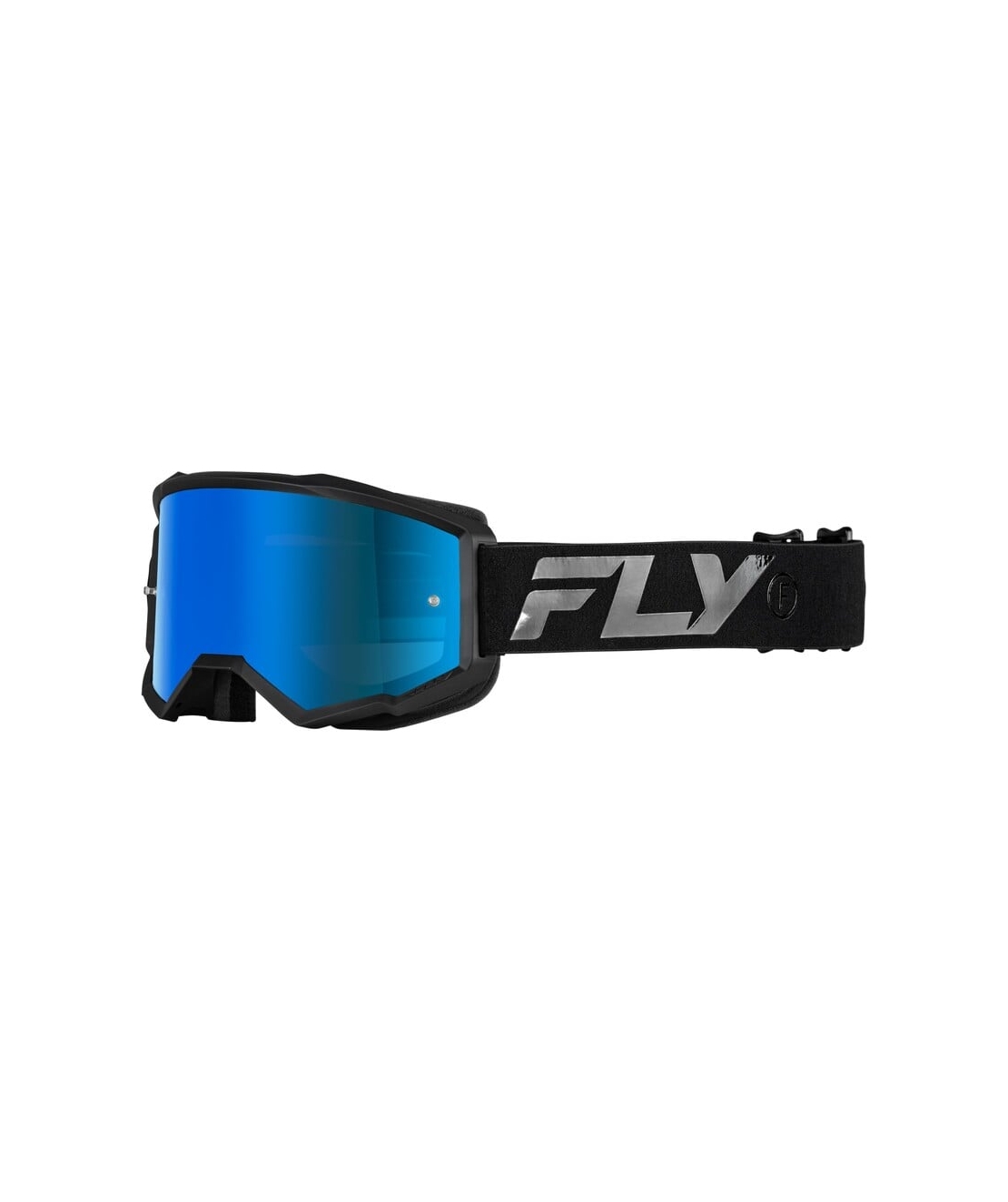 Мотокрос очила FLY RACING Zone Black/Black - Sky Blue/Smoke Lens 2025