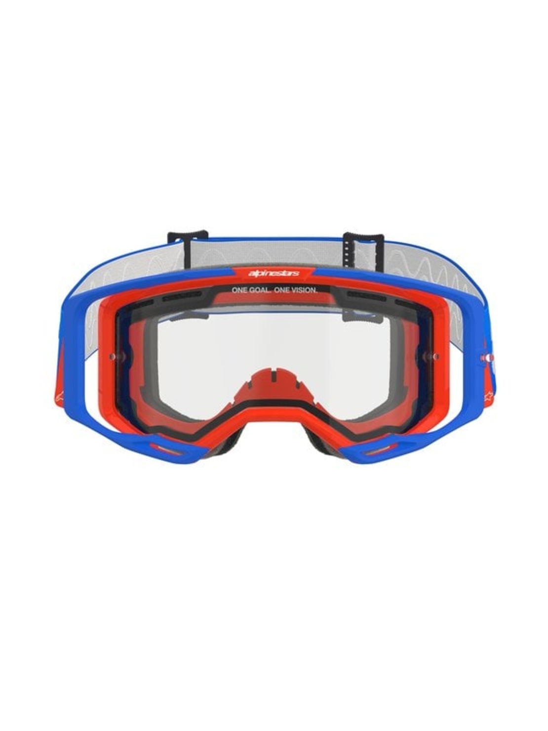 Мотокрос очила ALPINESTARS VISION 8 WOODMARK DUAL PANE ORANGE