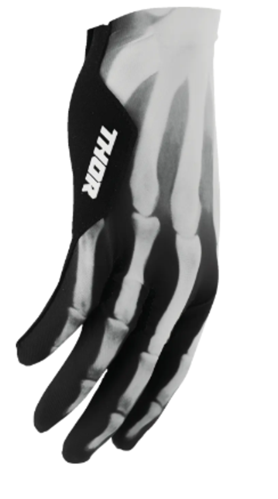 Мотокрос ръкавици THOR SPORTMODE X-RAY BLACK/WHITE