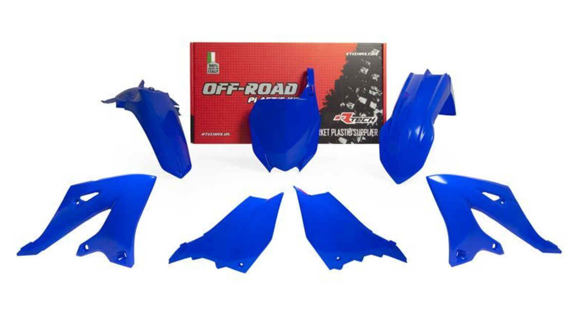 Комплект пластмаси RACETECH Plastic Kit - Yamaha YZ125/250 22-25 (OEM 22-Blue)