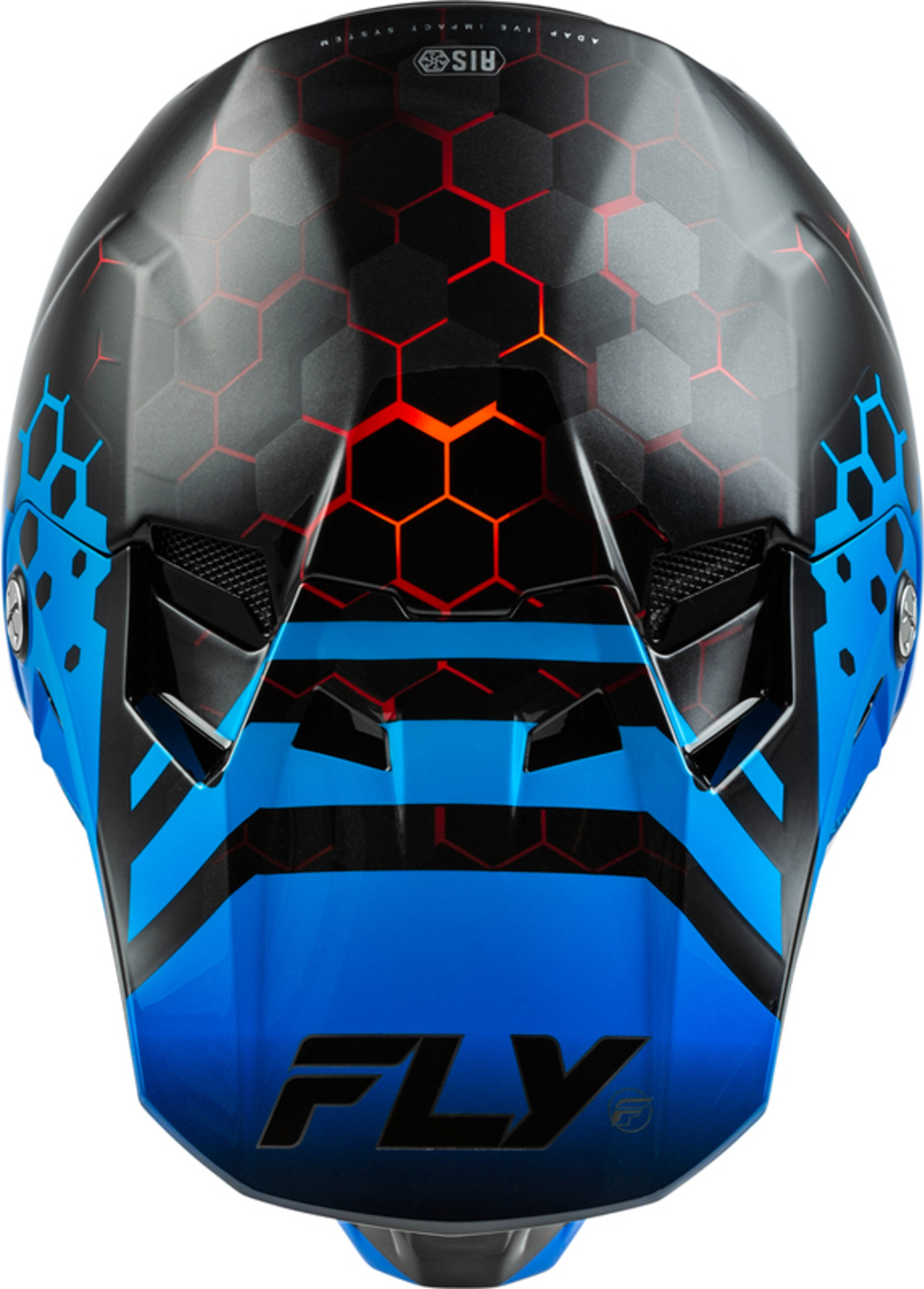 Мотокрос каска FLY RACING Formula CC Tektonic - Black/Blue/Red