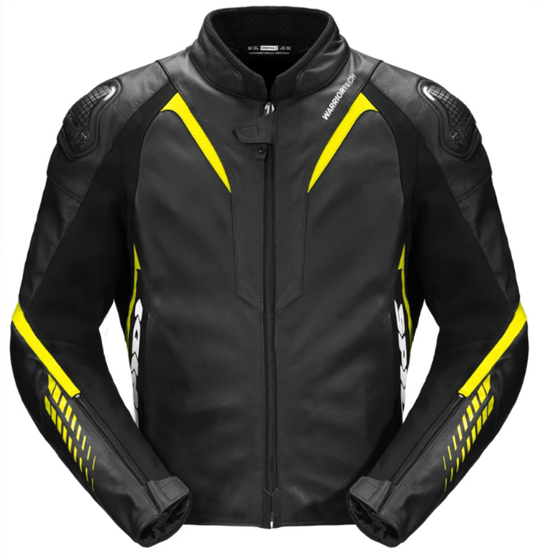 Кожено мото яке SPIDI NKD-1 Black/Fluo