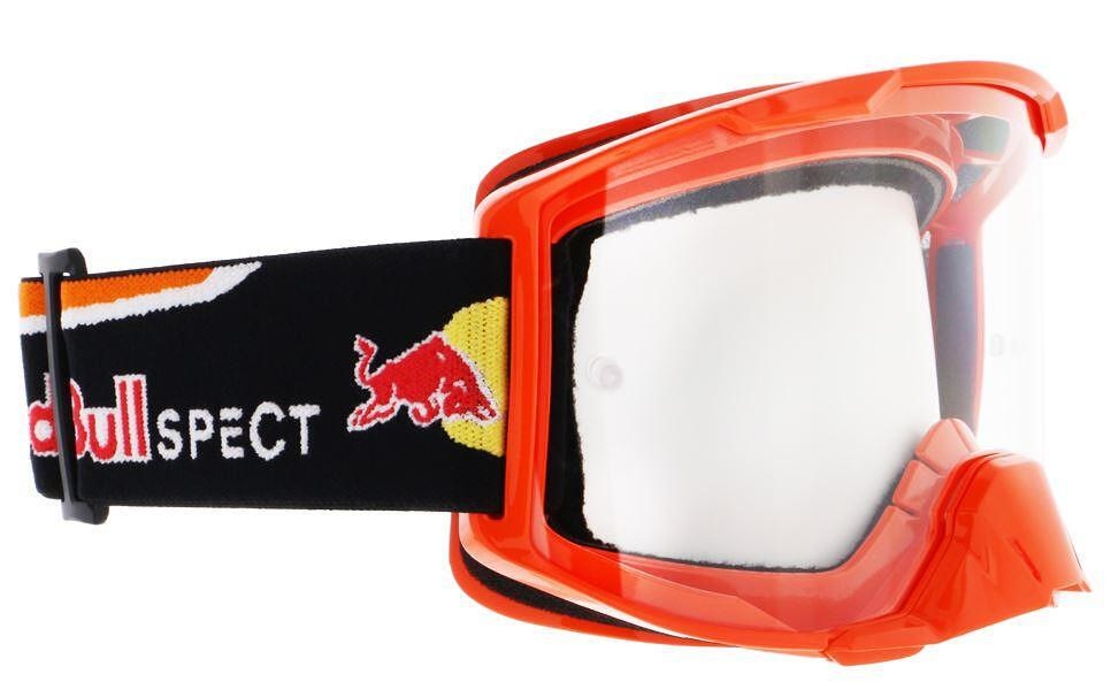 Мотокрос очила Spect Red Bull STRIVE ORANGE/CLEAR