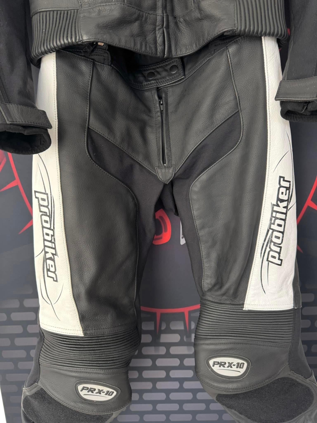 Дамски Кожен мото екип Probiker PRX-10 номер 42-XL на две части