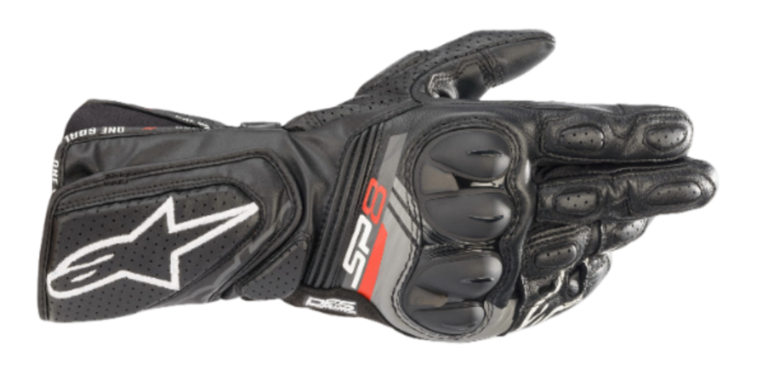 Кожени мото ръкавици ALPINESTARS SP-8 V3 Black-White