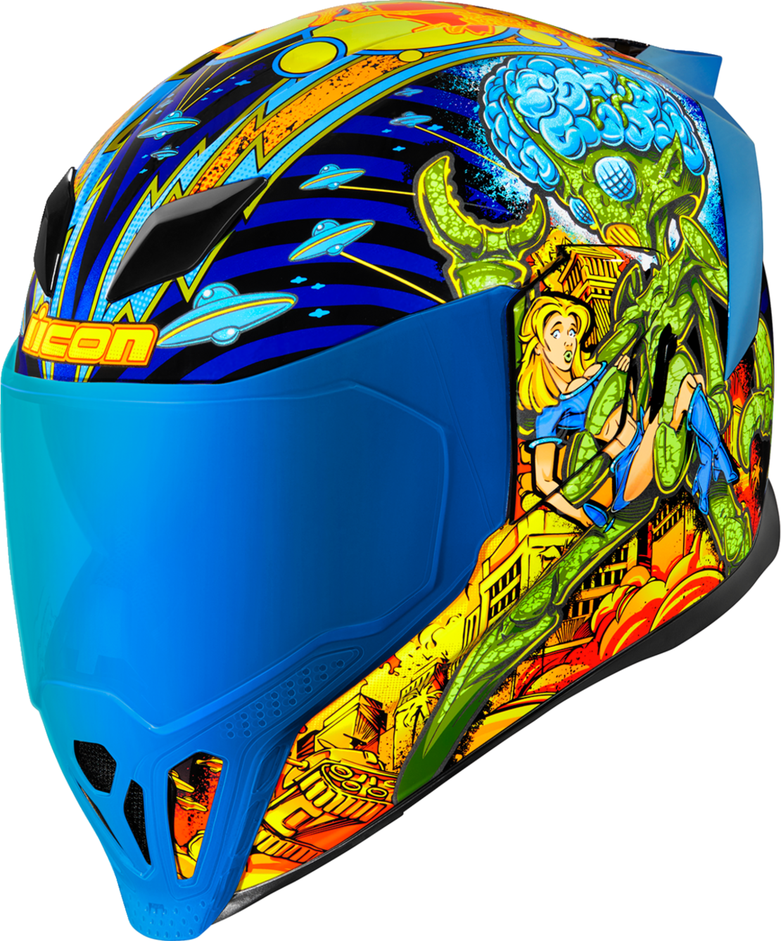 Каска ICON AIRFLITE Bugoid Blitz BL