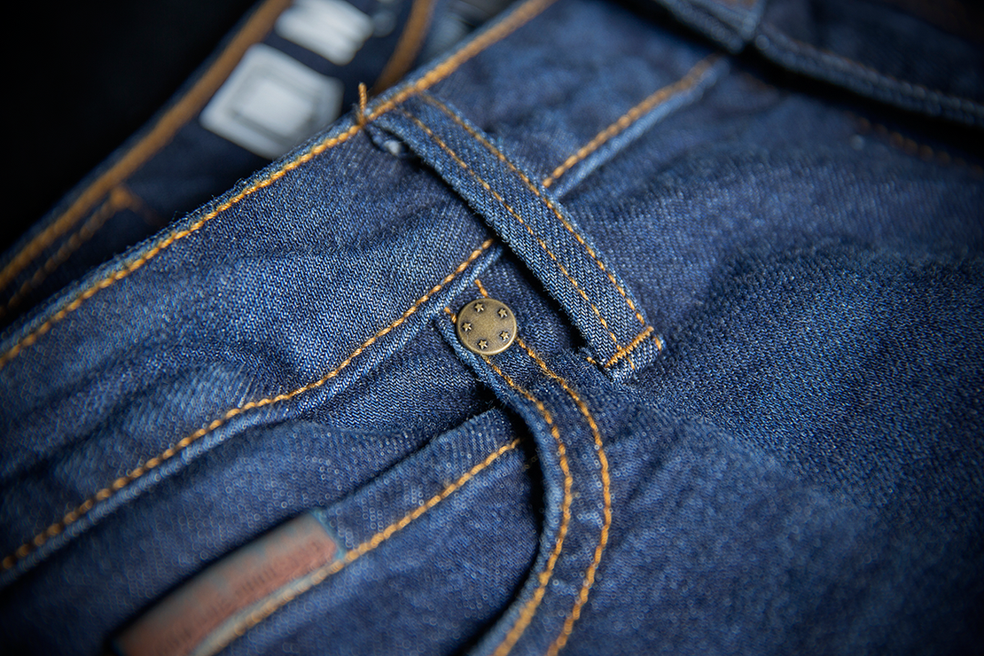 Дамски мото дънки ICON 1000 МH1000 - BLUE