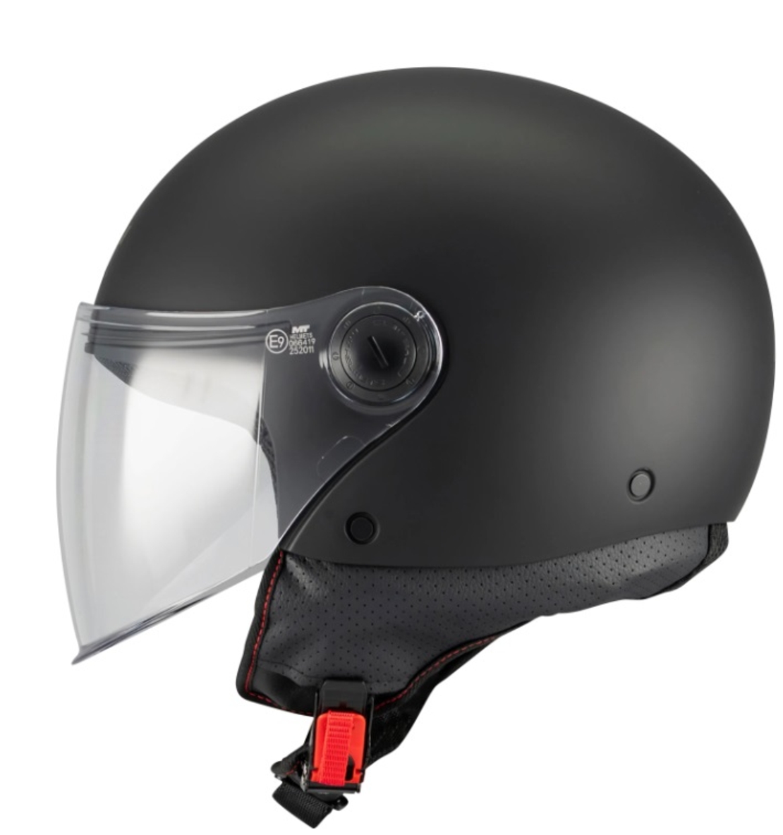 КАСКА ЗА СКУТЕР MT STREET S PURE A1 BLACK MATT