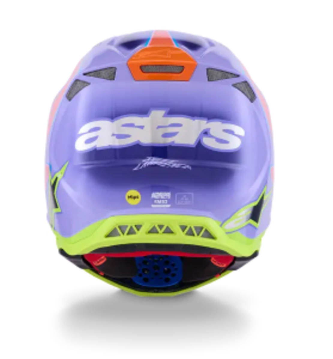 Мотокрос каска ALPINESTARS S-M10 JETT PURPLE/PINK