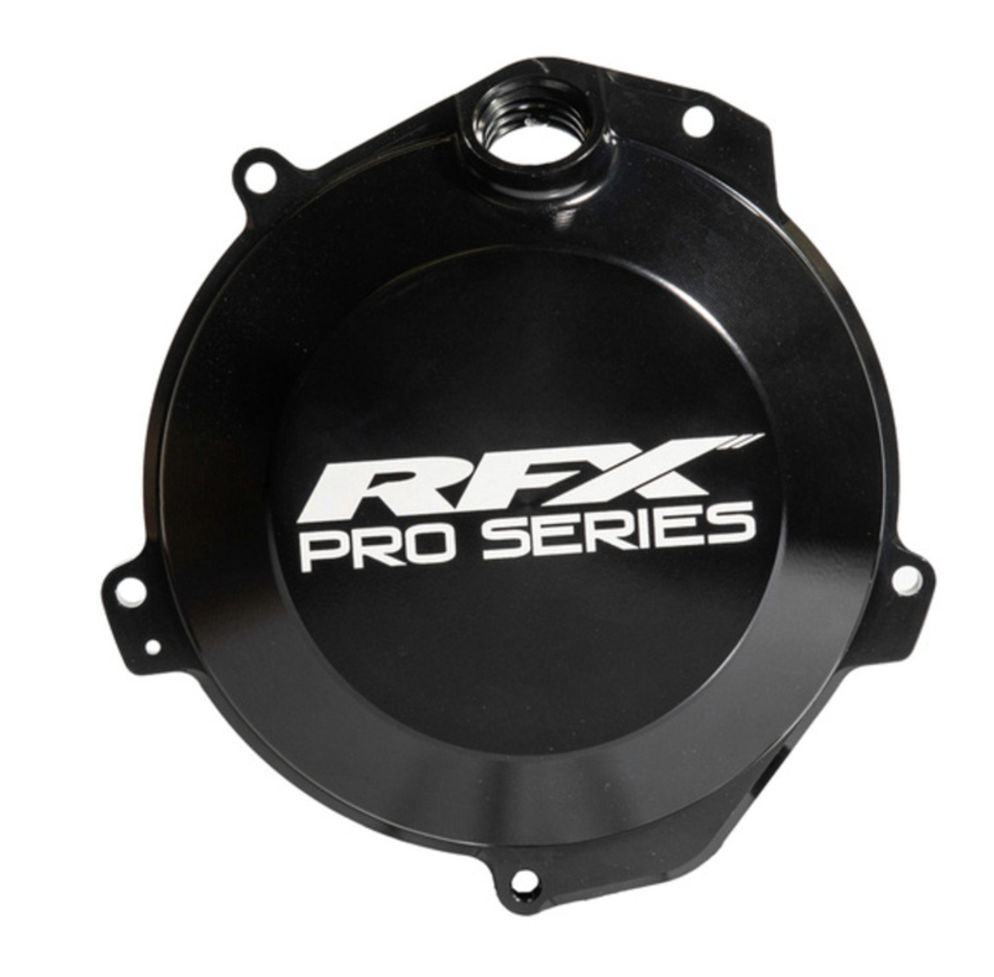 Капак за съединител RFX Pro Clutch Cover (H/A Black) KTM/HUSQ/GASGAS 250/350/450