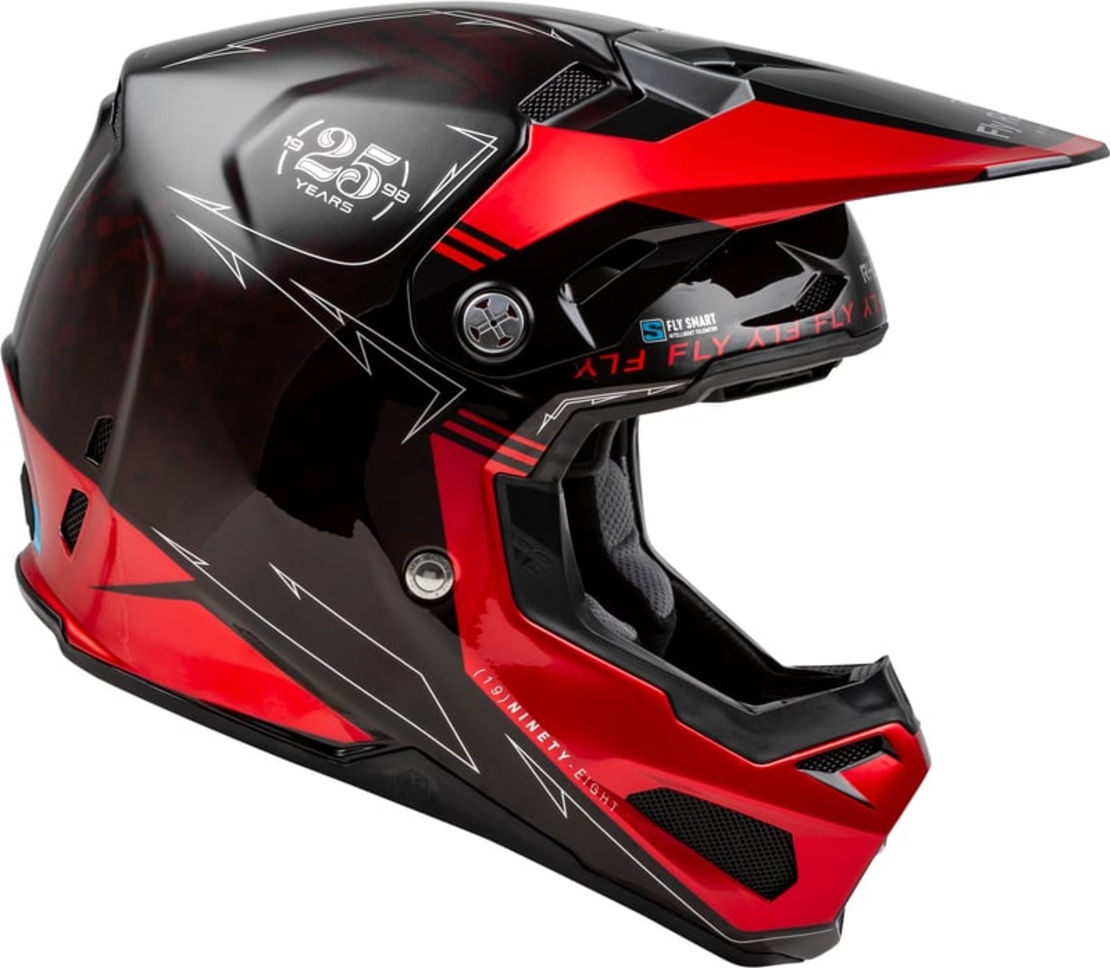 Мотокрос каска FLY RACING Formula CC Tektonic - Black/Red