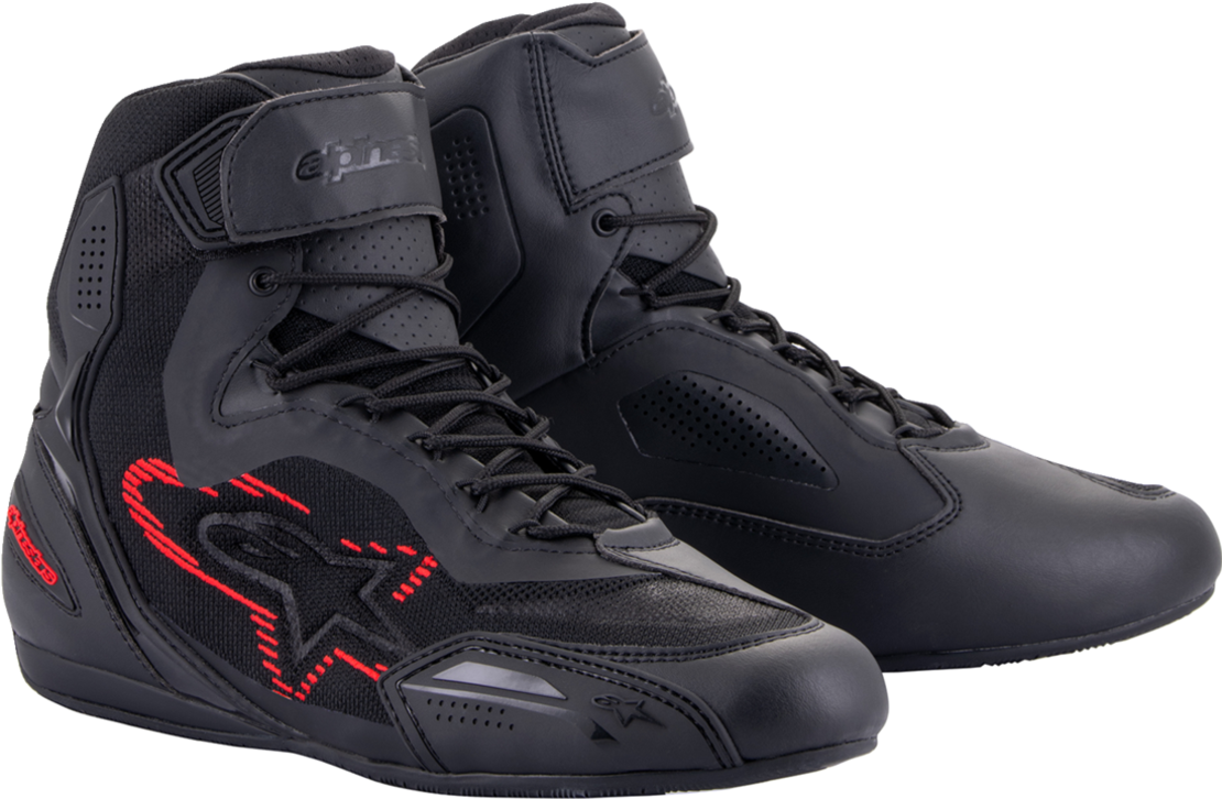 Мото боти ALPINESTARS Faster-3 Rideknit RED/GREY/BLACK
