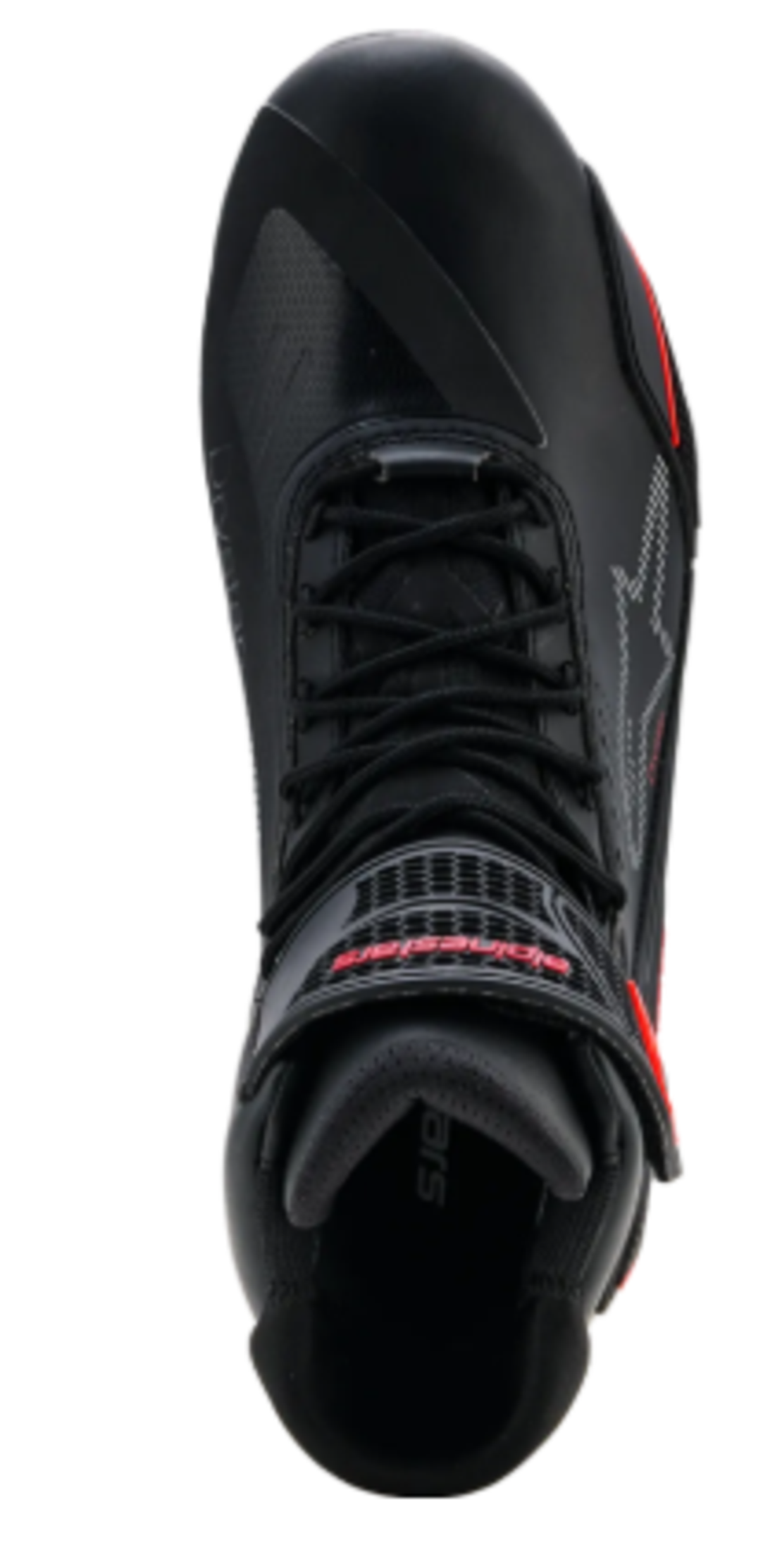 Мото боти ALPINESTARS FASTER-4 DS BLACK/RIO RED/FLUO