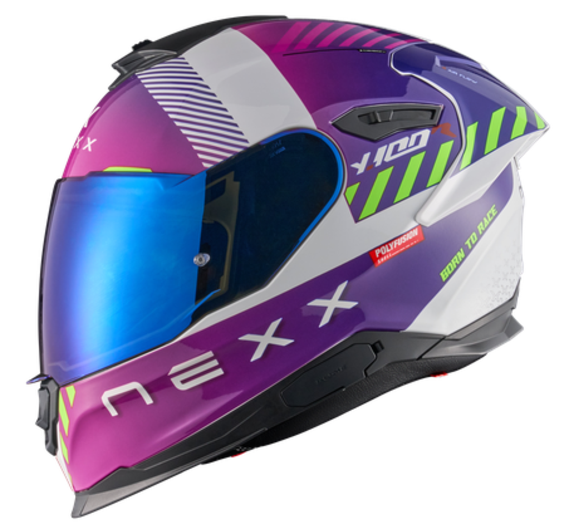 Каска NEXX Y100R FADE PURPLE WHITE