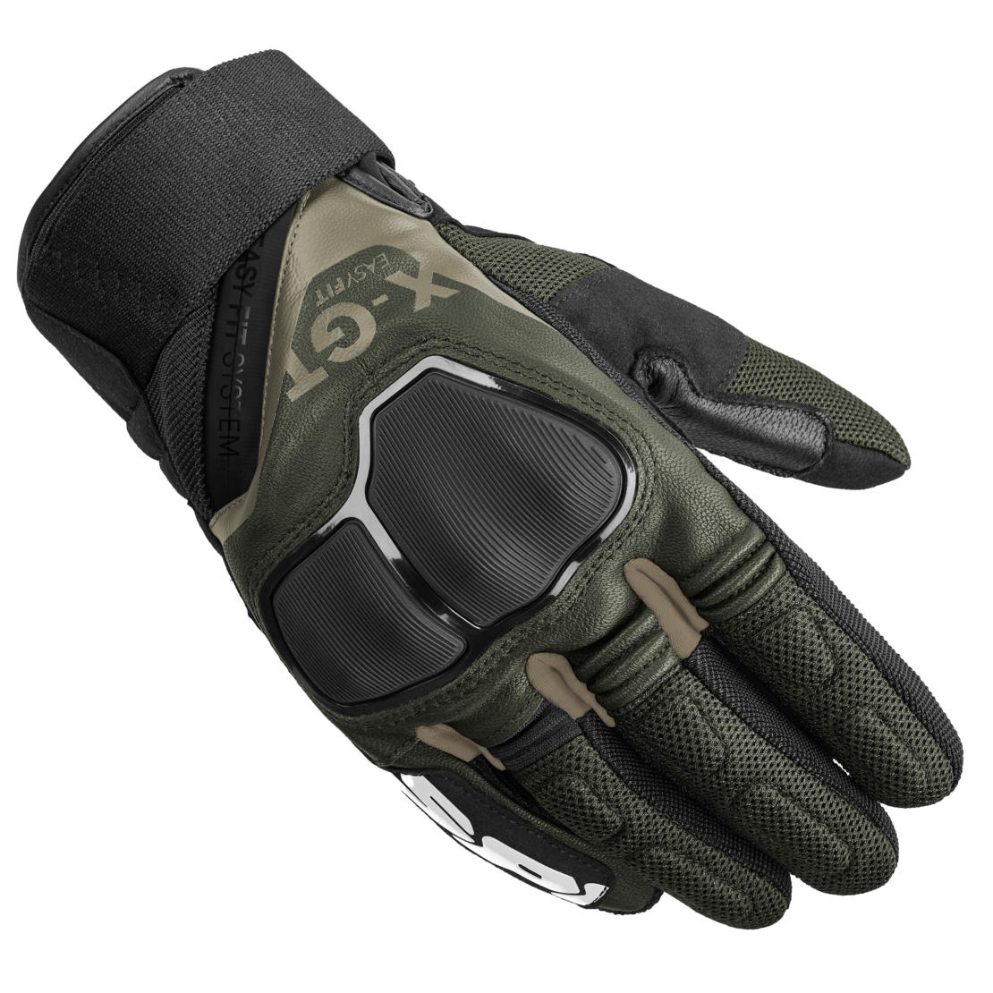 Мото ръкавици SPIDI X GT DARK GREEN