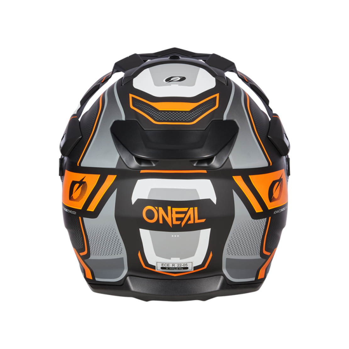 Ендуро каска D-SRS SQUARE V.24 BLACK/GRAY/ORANGE